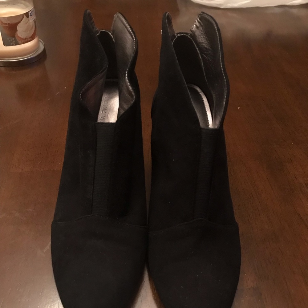 Suede Adrienne Vittadini booties